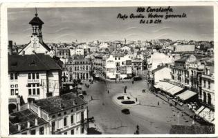 Constanta, Piata Ovidiu, Schmoll Radio Telefunken, Marele Restaurant, Gheorghie Stanoiu / square, shops (b)