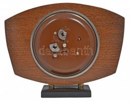 Mom márkájú asztali óra fakeretben. Nem működik