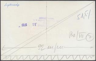 cca 1970 Botta Dénes(1921-2010): Lepkecsáp, pecséttel jelzett makrofotó a Füles archívumából, 11x18 ...
