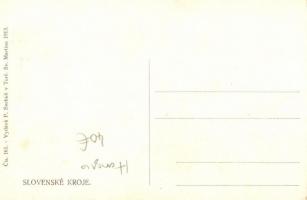 Gyetva, Detva; Piactér, kiadja Sochán P. / market place, folklore