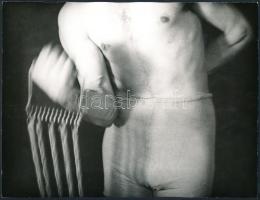 cca 1940 Férfierő, 18x24 cm