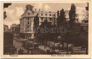 Bucharest, Hotel Athenée Palast, tram (EK)