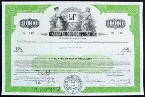 Amerikai Egyesült Államok/Michigan 1971. "Consumers Power Company" részvénye 5000$-ról, pe...