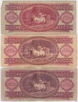 1949-1984. 100Ft (3x) + 1962-1969. 10Ft (2x) + 1969-1980. 20Ft (2x) T:III,III-