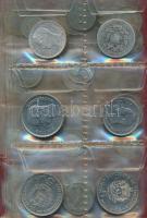 Venezuela 48db vegyes fémpénz albumba rendezve, közte ezüstök! T:vegyes
Venezuela 48pcs of mixed coi...