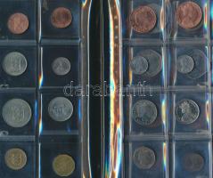 Jersey 27db vegyes fémpénz albumba rendezve T:vegyes
Jersey 27pcs of mixed coins in album C:mixed