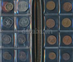 Jersey 27db vegyes fémpénz albumba rendezve T:vegyes
Jersey 27pcs of mixed coins in album C:mixed