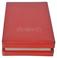 1957. "Szolgálati Érdemérem" mellszalagon szalagsávval dísztokban T:2