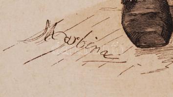 1887 Friedrich der Grosse in bürgerlicher Kleidung. Um 1780. Színezett fametszet a Blatter für Kostu...