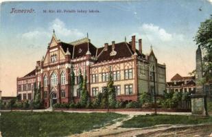 Temesvár, Magyar királyi állami felsőbb leány iskola / girl school (b)