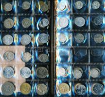 Kuba 58db vegyes fém- és ezüstpénz albumba rendezve T:vegyes
Cuba 58pcs of mixed coins and silver co...