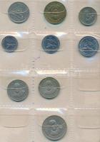 Nicaragua 26db vegyes fémpénz albumba rendezve T:vegyes
Nicaragua 26pcs of mixed coins in album C:mi...