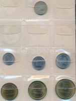 Nicaragua 26db vegyes fémpénz albumba rendezve T:vegyes
Nicaragua 26pcs of mixed coins in album C:mi...