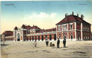 Kolozsvár, pályaudvar, vasútállomás / railway station (EK)