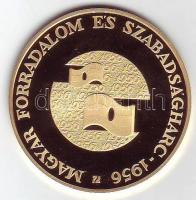 2006. 100000Ft Au 20,946g "1956. forradalom 50 éves évforduló" T:PP tanúsítvánnyal, csak 5...