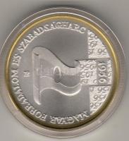 2006. 5000Ft Ag "1956. forradalom 50 éves évforduló" T:BU tanúsítvánnyal, csak 5000db!