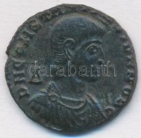 Roman Empire / Sirmium / Constantius Gallus 351-354. AE2 Br D N CONSTANTIVS IVN NOB C - Delta / FEL TEMP RE-PARATIO - ASIRM (4,11g) C:XF RIC VIII Sirmium 36.