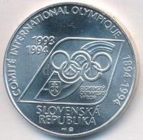 Szlovákia 1994. 200K Ag "100 éves az olimpiai Bizottság" T:BU
Slovakia 1994. 200 Korun Ag ...