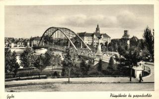 Győr Püspökvár, Papnevelde, híd (ázott sarok / wet corner)