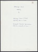 cca 1980 Lobmayer Imre: Alkony, a szerző által feliratozott vasúti fénykép, 24x18 cm