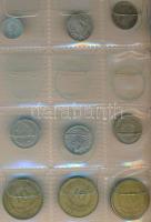 Chile 38db vegyes fém- és ezüstpénz albumba rendezve T:vegyes
Chile 38pcs of mixed coins and silver ...