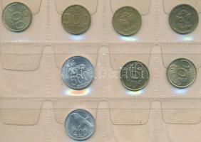 ~260db-os külföldi fémpénz gyűjtemény berakólapokon, különféle országokból: Aruba, Brazília, Bahamák...