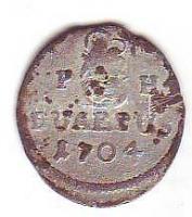 1704KB 1Duarius Ag (billon) T:2/2-