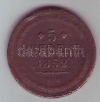 Oroszország 1852. 5K T:3/4+ ph