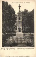 Gyulafehérvár, Losenan emlékmű a várban / monument in the castle (EK)