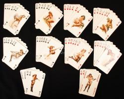 1 pakli 54 lapos erotikus francia kártya
