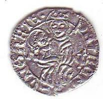 II.Ulászló 1490-1516. Denár Ag T:2