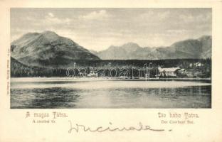Tátra, Csorba tó / lake, Divald