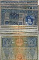 Ausztria 1902. 1000K (29x) 2 klf típusban T:III,III/IV