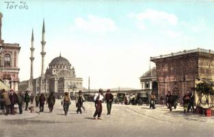 Constantinople, Istanbul; Mosquée et Fontaine de Top-Hané / Mosque and Fountain, No. 133.