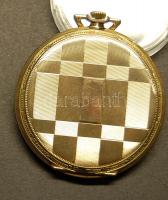 IWC SCHAFFHAUSEN zsebóra Au 14K 65g, 1920-as évekből. Átmérő 50mm (korona nélkül) Frissen tisztított...