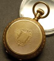 Amerikai ELGIN 14k. arany zsebóra Az óra 14k. arany 1886-1888 között készült. Az óra nemrég lett tis...