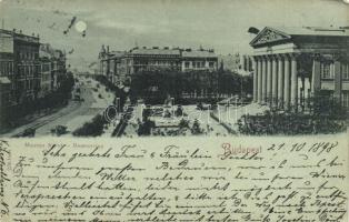 1898 Budapest VIII. Múzeum körút, Nemzeti Múzeum (EK)