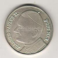 Vatikán 1979. "II. János Pál" feférfém emlékveret T:2