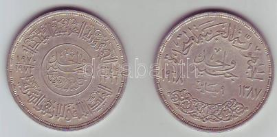 Egyiptom 2 klf modern Ag emlékpénz T:2