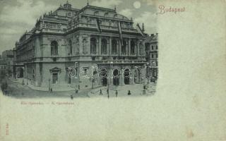 Budapest VI. Opera éjjel