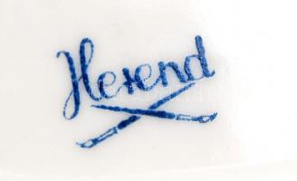 Herendi tálka, kézzel festett, hibátlan, jelzett,tanuló minta,9,5x5,5 cm/
Herend chinaware plate