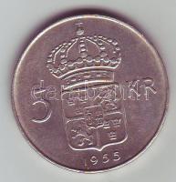 Svédország 1955. 5Kr Ag emlékpénz T:2