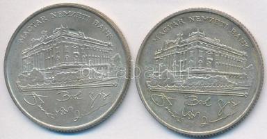 1993. 200Ft Ag "MNB" (2x) T:2,2-