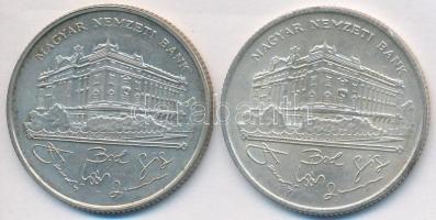 1993. 200Ft Ag "MNB" (2x) T:2,2-