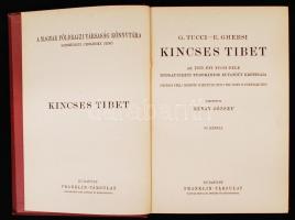 Magyar Földrajzi Társaság Könyvtára: Tucci, G.; Ghersi, E.: Kincses Tibet. Az 1933. évi Tucci-féle n...