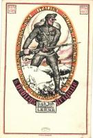 3 db RÉGI motívumlap és egy fotó; katonai / 3 old motive cards with one photo; military