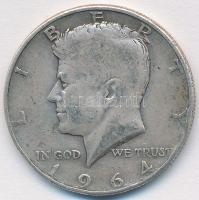 Amerikai Egyesült Államok 1964. 1/2$ Ag "Kennedy" T:2-,3
USA 1964. 1/2 Dollar Ag "Ken...