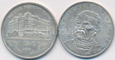 1993. 200Ft Ag "MNB" (2x) T:2,2-