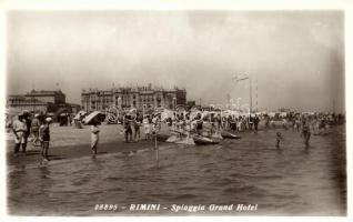 Rimini, Spiaggia Grand Hotel / beach