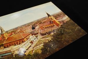 1966 Colorvox képeslap hanglemez, eredeti borítékjában, Svájcba elküldve